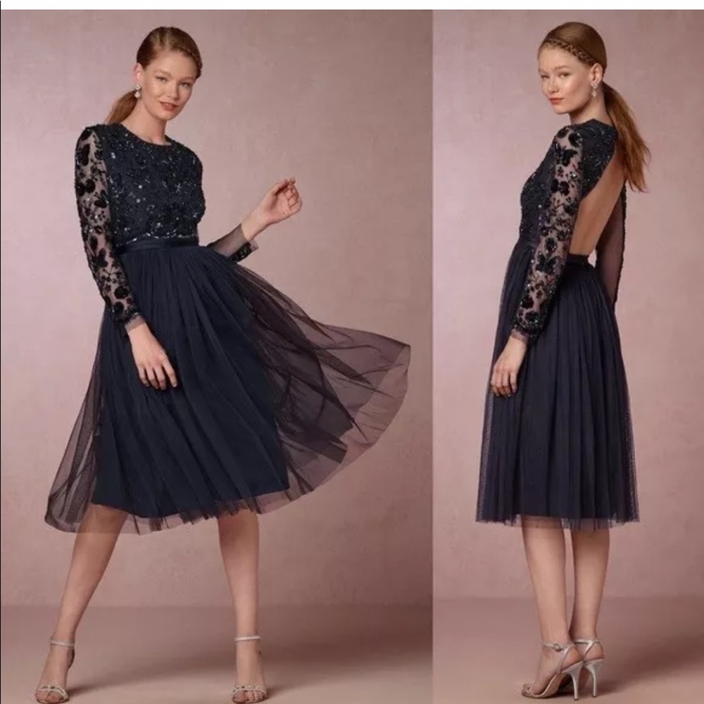 Needle & Thread Open Back Dress - NWT